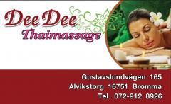 DeeDee Thaimassage