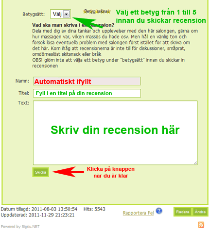 Hur man recenserar steg 2