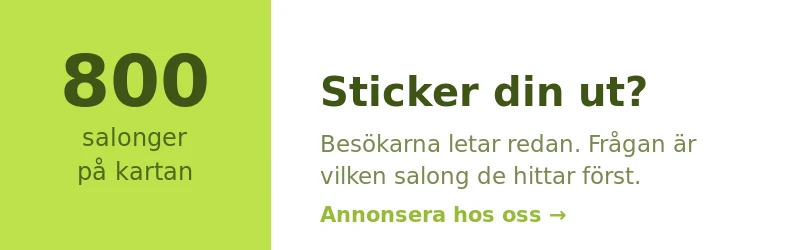 Annonsplats banner 3 (800 salonger)