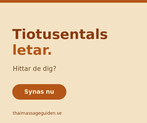 Thai flat rekt - Tiotusentals letar (saffran)