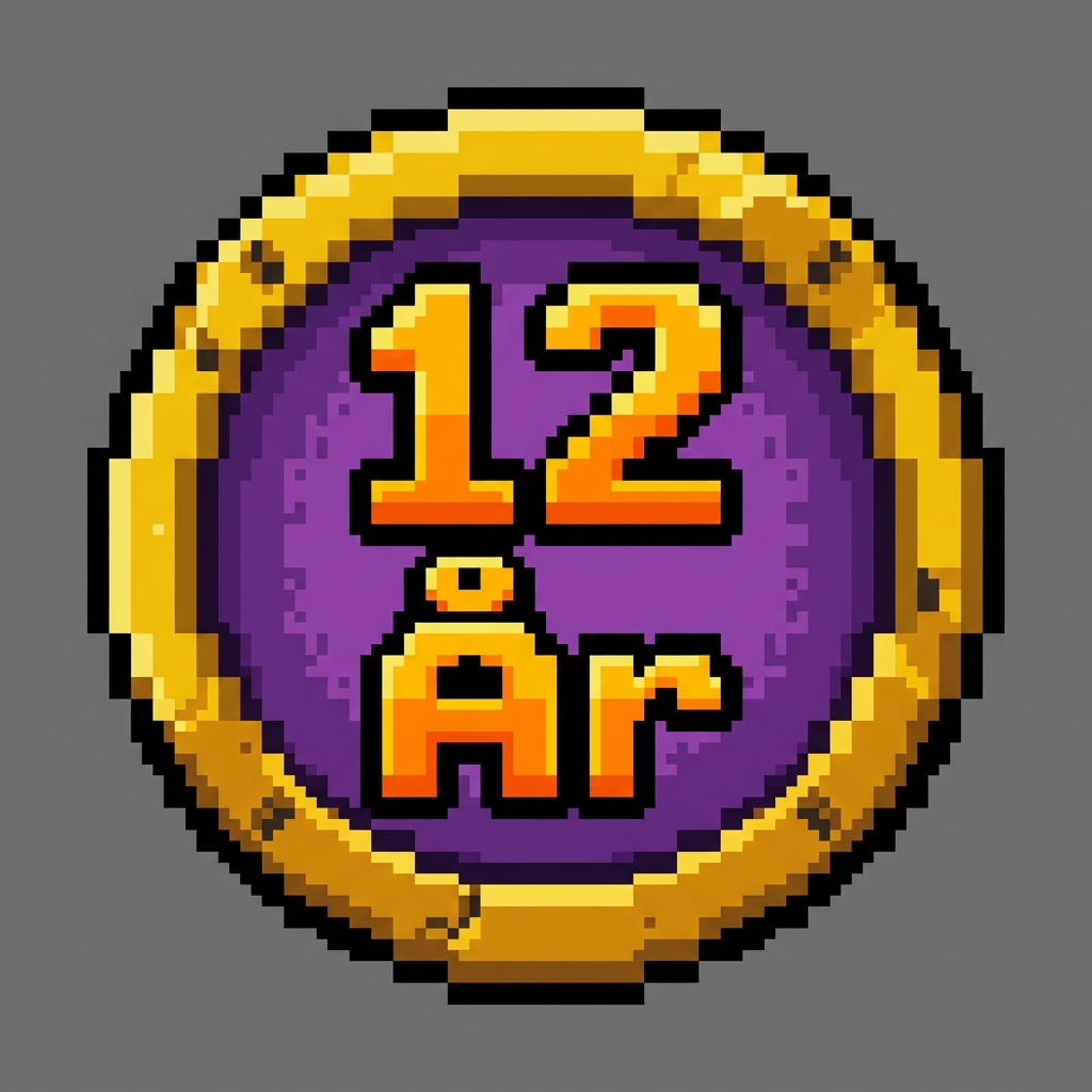 12 År