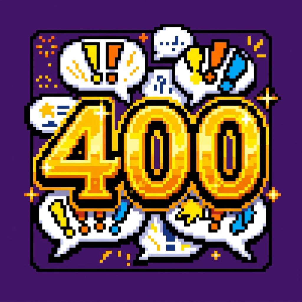 400 foruminlägg