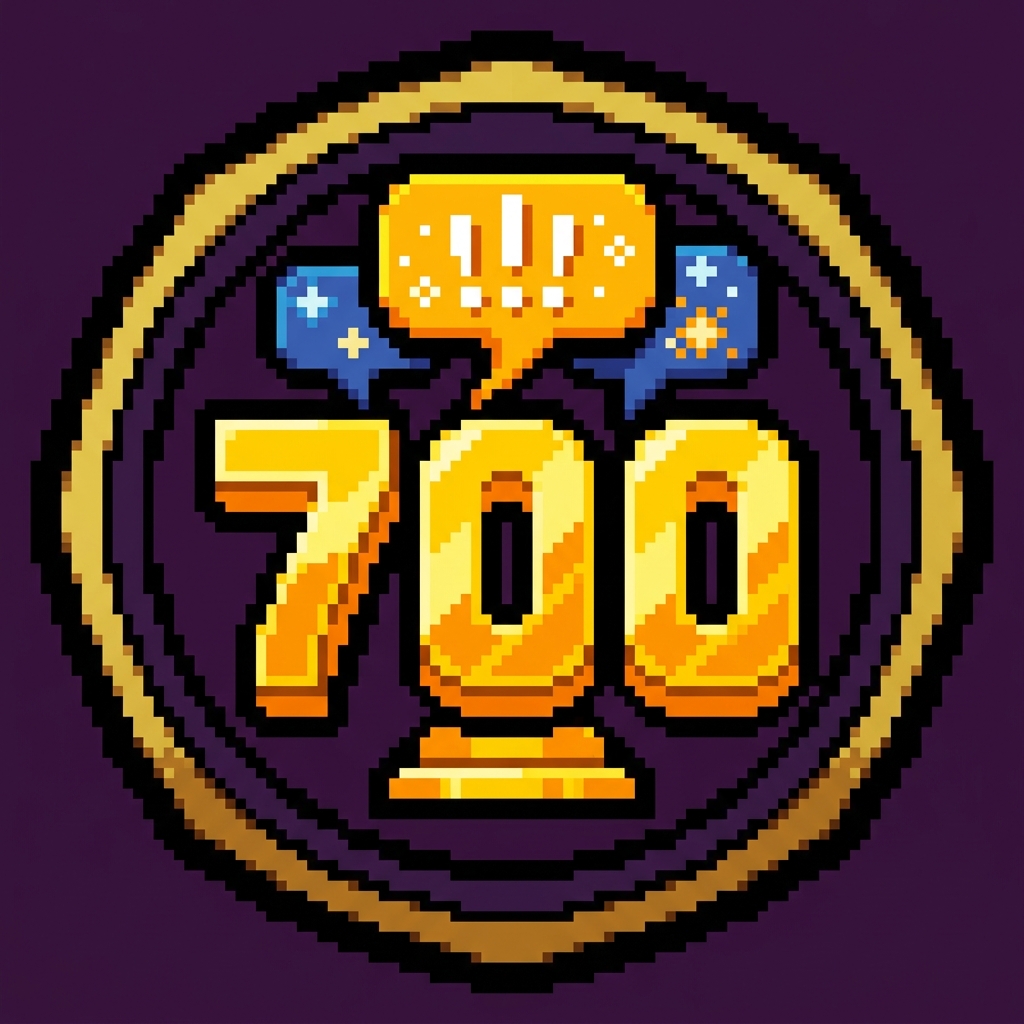700 foruminlägg