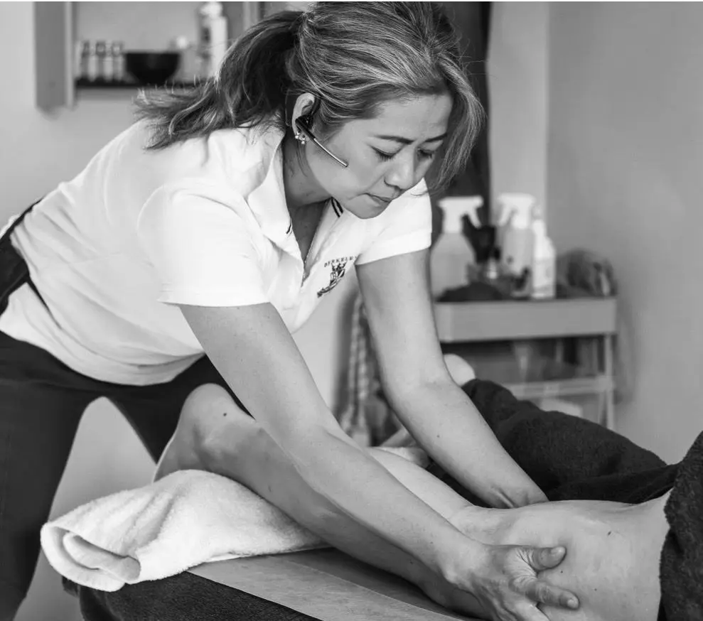 Thai sport massage therapy